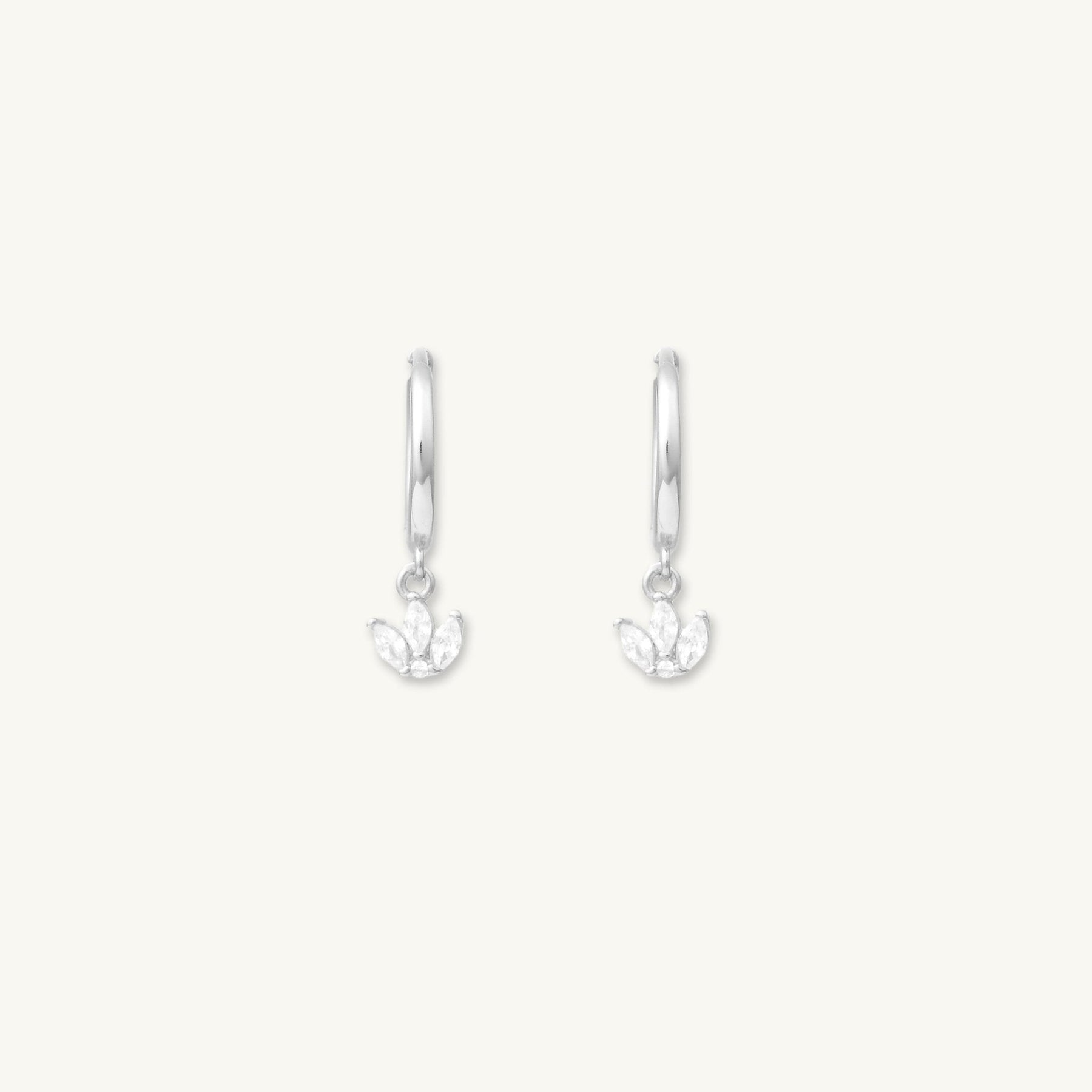 Growth Lotus Dangling Earrings