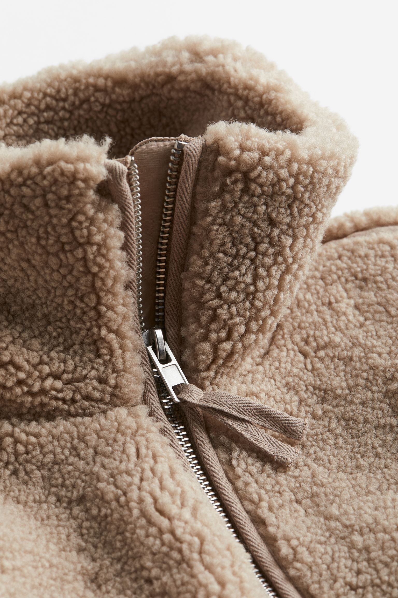 Fely Teddy Jacket Woman – Warm Oversized Coat with High Collar & Ultra Soft Fabric