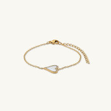 Heart Mother of Pearl Bracelet