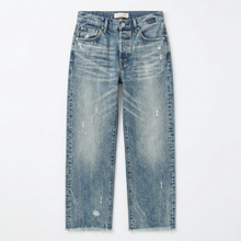 Vivara – Women's Retro Fringed Cropped Straight Leg Jeans