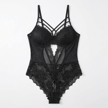 Noirette – Women's Strappy Lace Bodysuit
