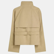 Women's Premium Short Trench Jacket – Elegant Trench with Adjustable Belt