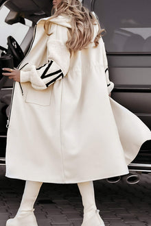 Adelaide Patchwork Coat Women – Warm and Stylish Jacket with Modern and Elegant Design