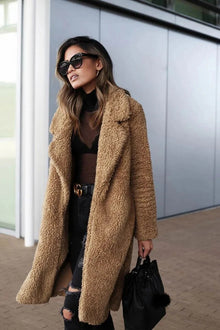 Nevaeh Teddy Coat for Women – Oversized and Soft Winter Jacket with Comfortable Plush Texture
