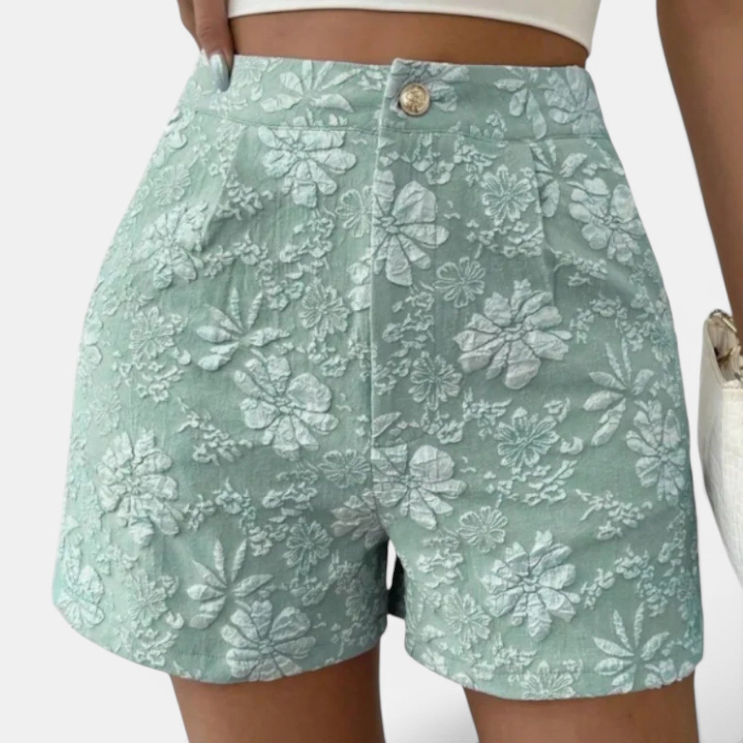 Women's High-Waisted Elegant Shorts
