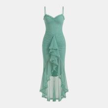 Women's Elegant Ruffle Maxi Dress