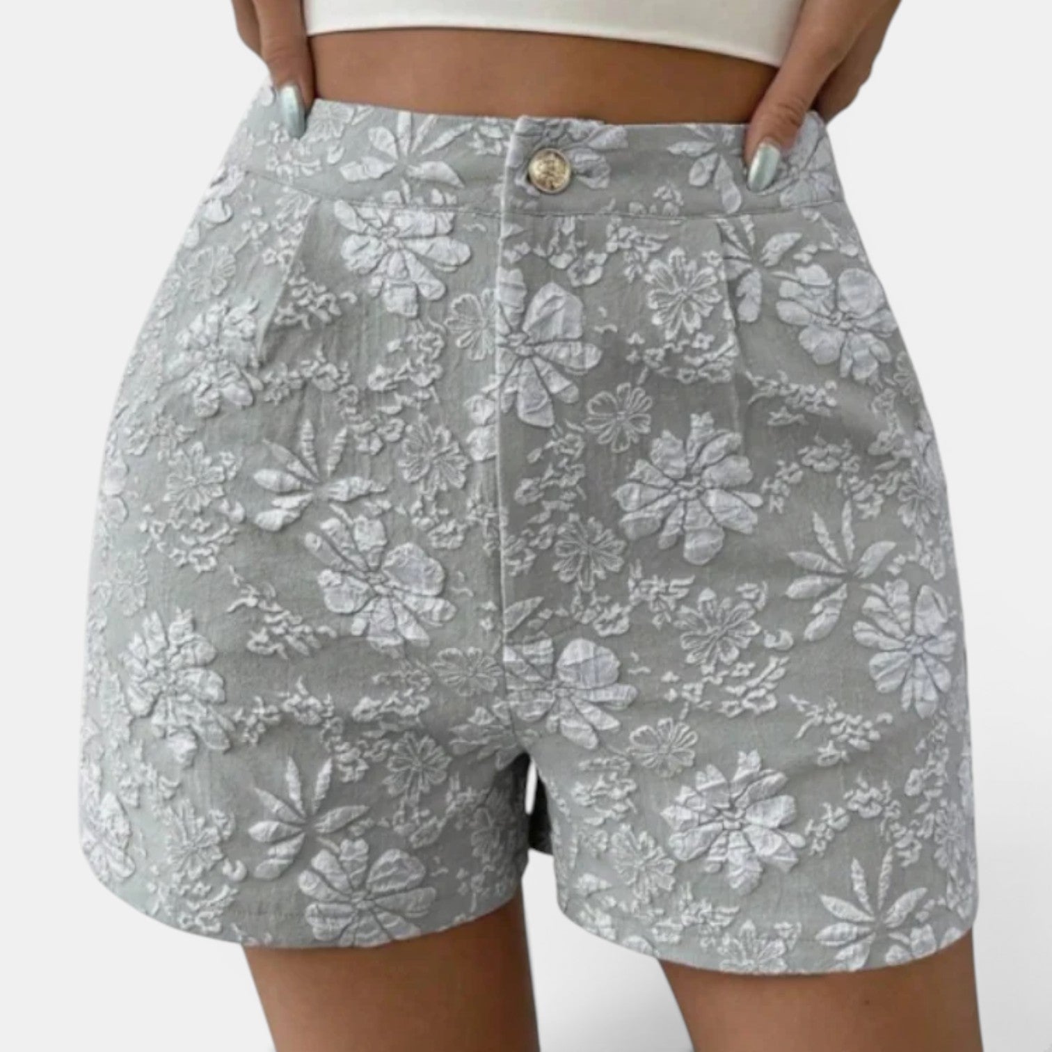 Women's High-Waisted Elegant Shorts