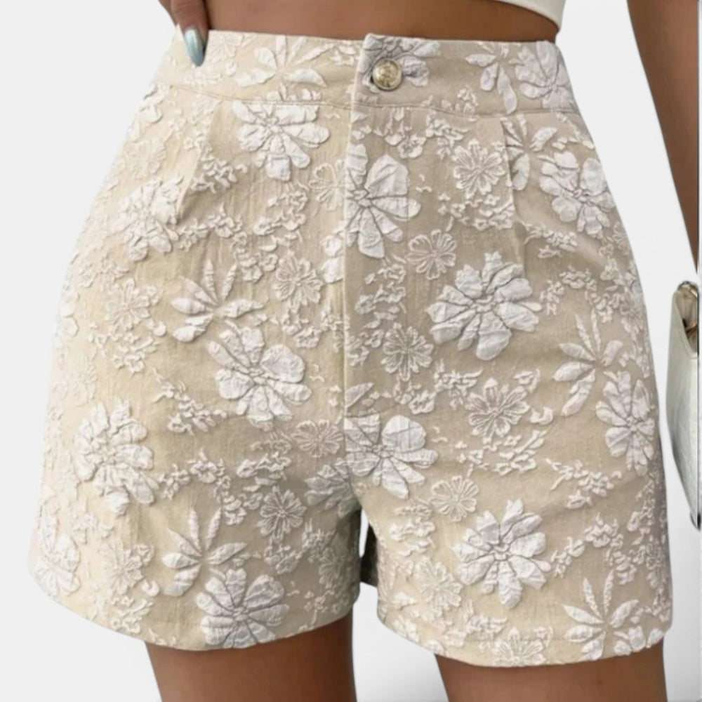Women's High-Waisted Elegant Shorts