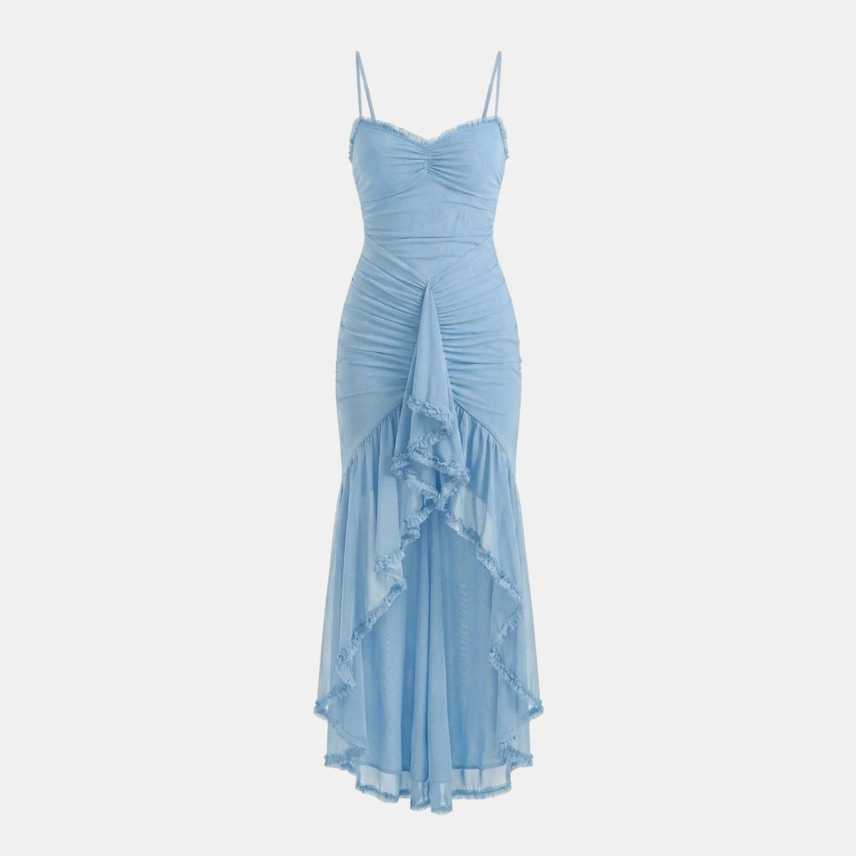 Women's Elegant Ruffle Maxi Dress
