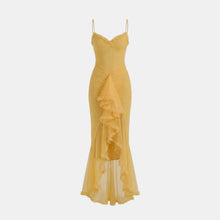 Women's Elegant Ruffle Maxi Dress