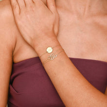 Infinity Sapphire Chain Bracelet