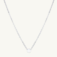 Initial Letter Dot Necklace