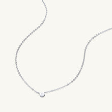 Initial Letter Dot Necklace