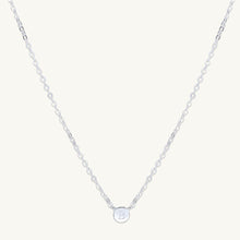 Initial Letter Dot Necklace