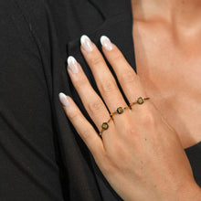 Initial Letter Dot Ring (Size 7)