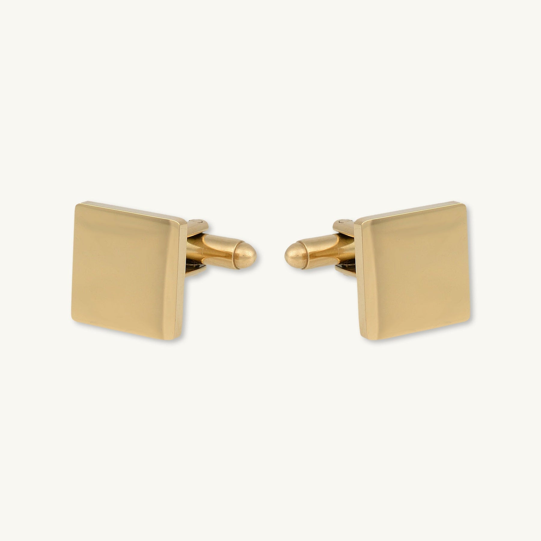 Initial Letter Personalised Engraved Square Cufflinks