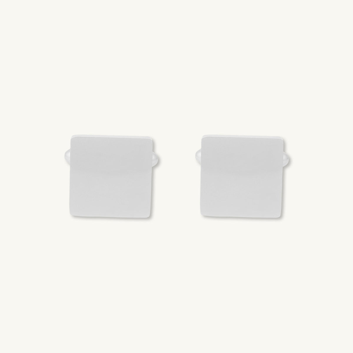 Initial Letter Personalised Engraved Square Cufflinks