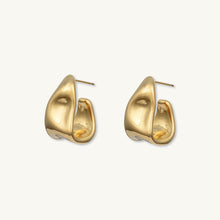 Iris Huggie Stud Earrings