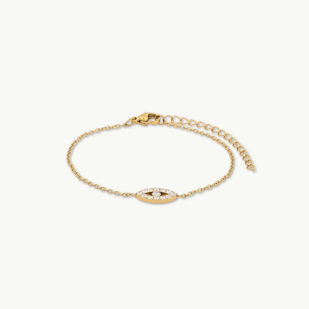 Ivy Evil Eye Sapphire Bracelet