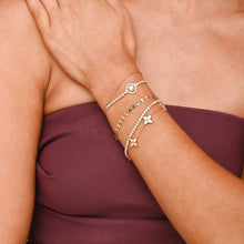 Jannah Clover Tennis Chain Bracelet