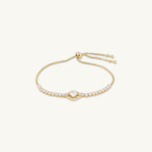 Jannah Clover Tennis Chain Bracelet
