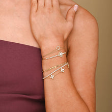 Jannah Clover Tennis Chain Bracelet