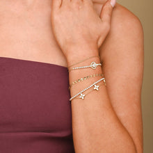Trio Clover Marquise MOP Bracelet