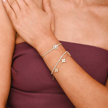 Jannah Clover Tennis Chain Bracelet