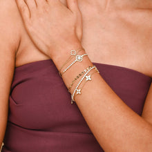 Jannah Clover Tennis Chain Bracelet