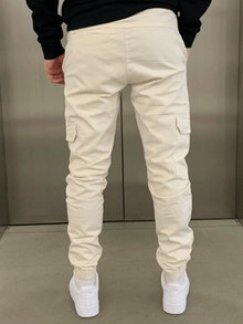 James Pantalon Jogger Cargo for Men – Relaxed fit with elastic waistband and utility pockets