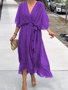 Abigail Robe Femme – Elegant and Versatile Dress with Chic Details for Work & the Weekend