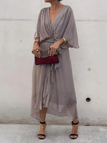Abigail Robe Femme – Elegant and Versatile Dress with Chic Details for Work & the Weekend