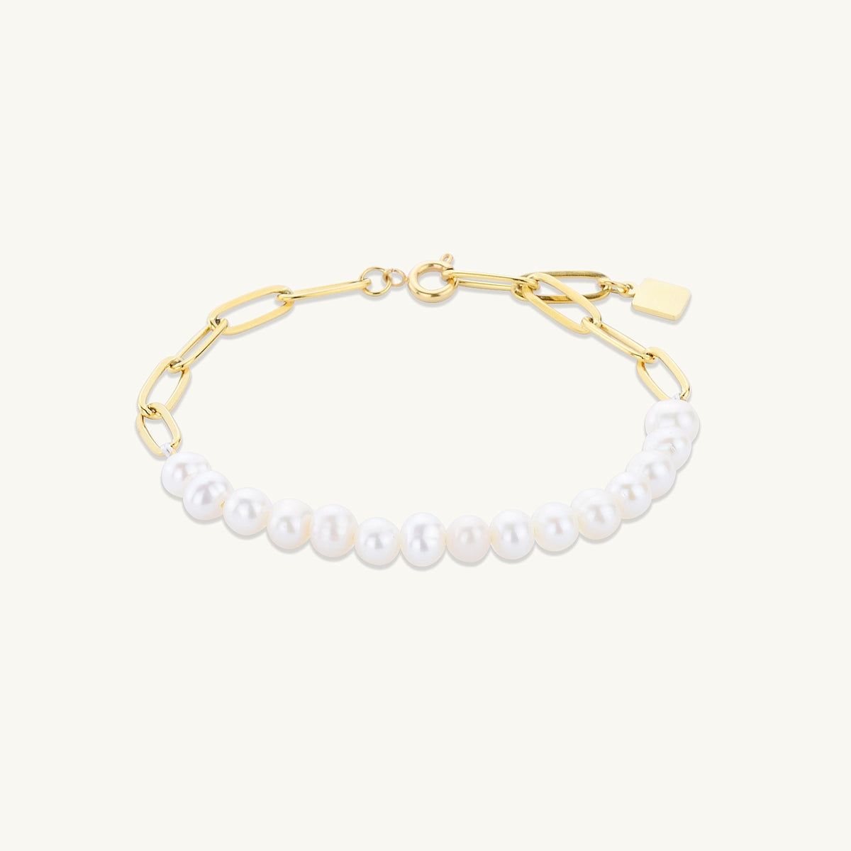 Kelly Paperlink Pearl Bracelet