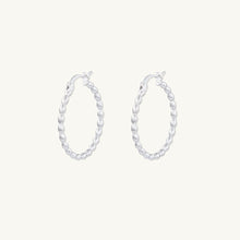 Large Ball Hoop Earrings