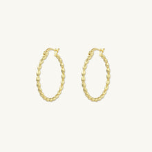 Large Ball Hoop Earrings