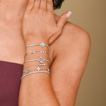 Jannah Clover Tennis Chain Bracelet
