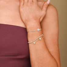 Jannah Clover Tennis Chain Bracelet