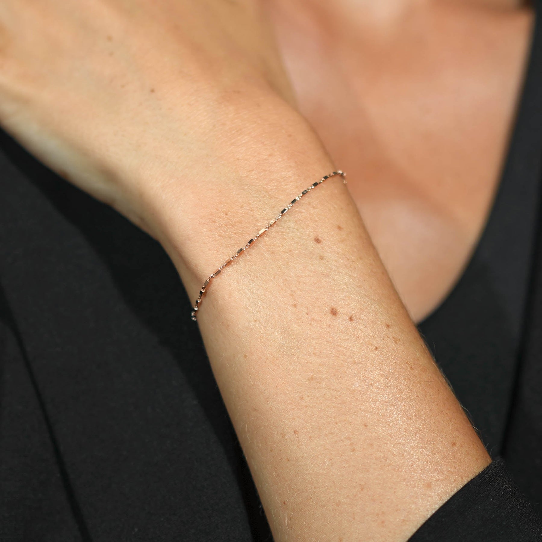 Link Bar Chain Bracelet