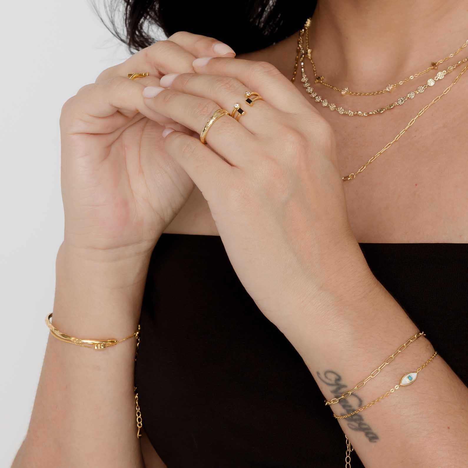 Link Bar Chain Bracelet