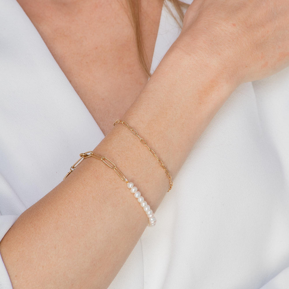 Link Chain Stacking Bracelet