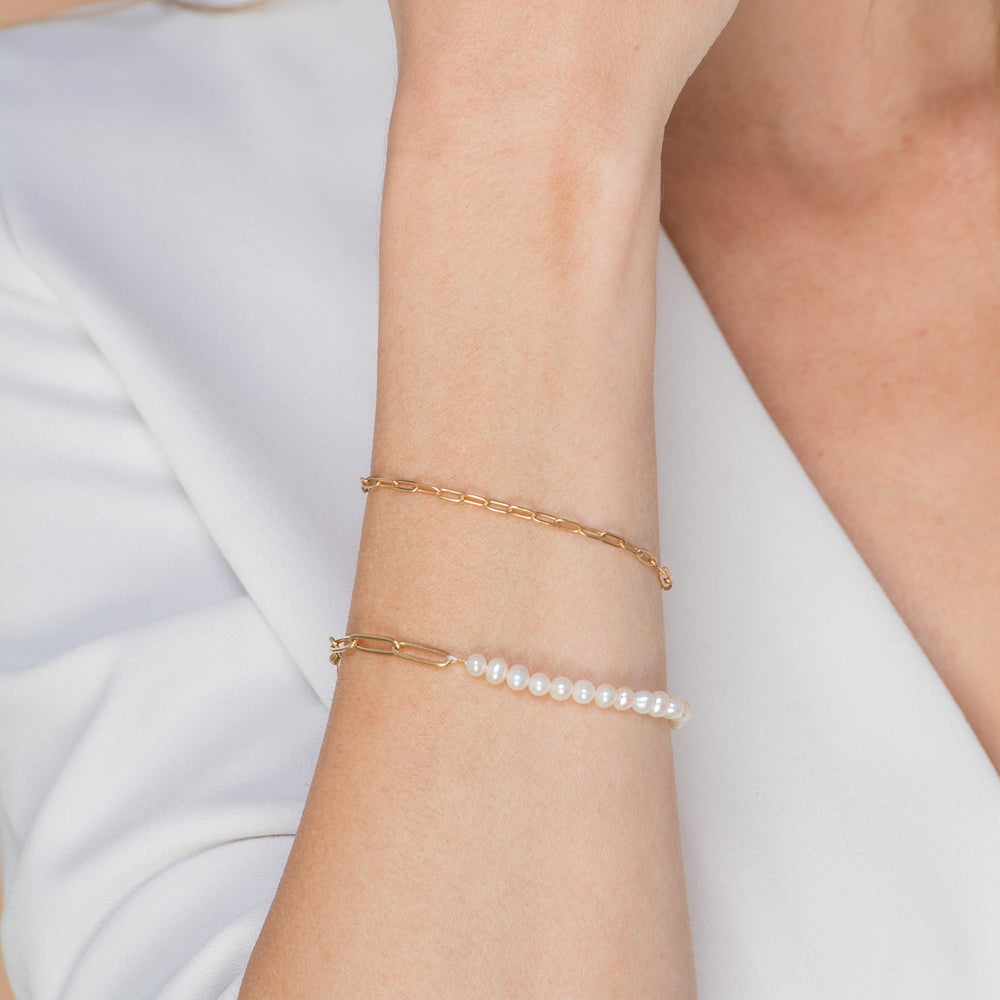Link Chain Stacking Bracelet