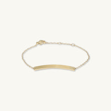 Long Bar Chain Bracelet