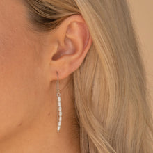 Long Pearl Threader Earrings