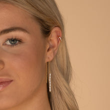 Long Pearl Threader Earrings