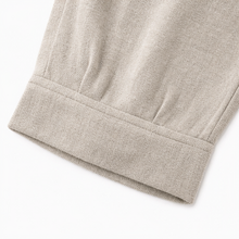 Loriane – Women's Cuffed Ankle Pull-On Pants, Relaxed Fit, Elastic Waist