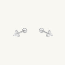 Lotus Barbell Stud Cartilage Earrings