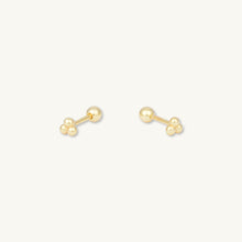 Lotus Dot Barbell Stud Cartilage Earrings