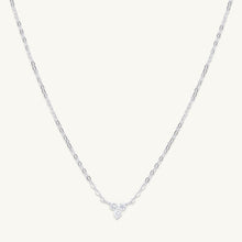 Lotus Sapphire Chain Necklace