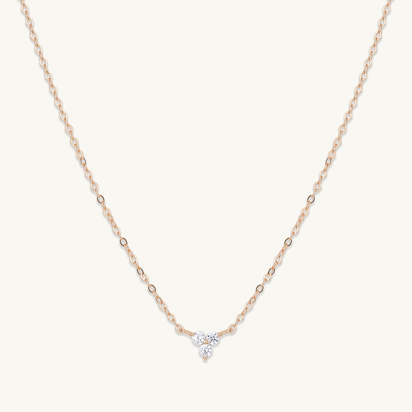 Lotus Sapphire Chain Necklace