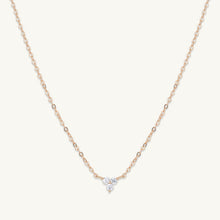 Lotus Sapphire Chain Necklace